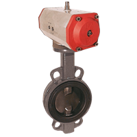 Pneumatic Butterfly Valves & Actuators